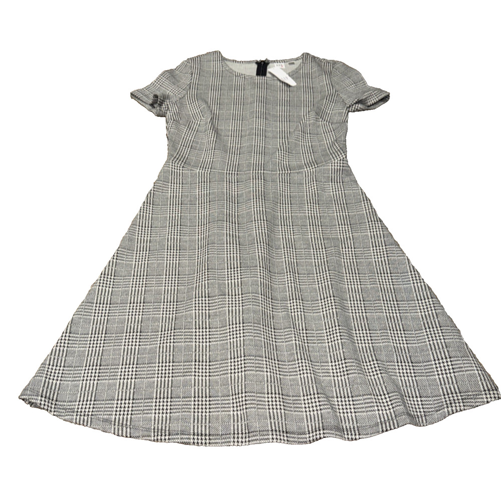 NWT GAP Plaid Fit & Flare Dress Size 4